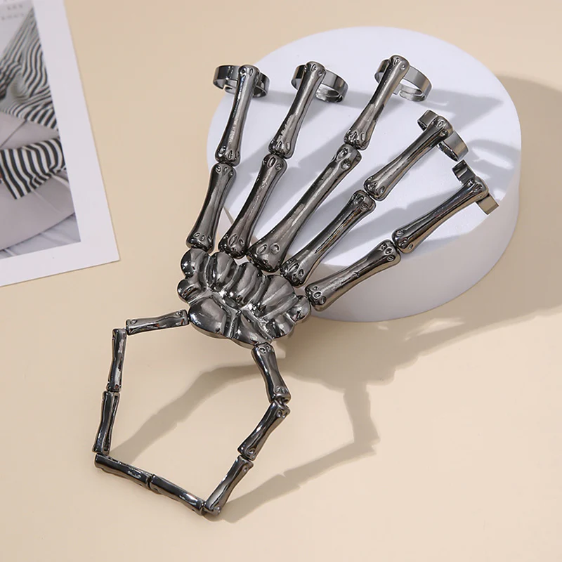 SKULL HAND BONE BRACELET
