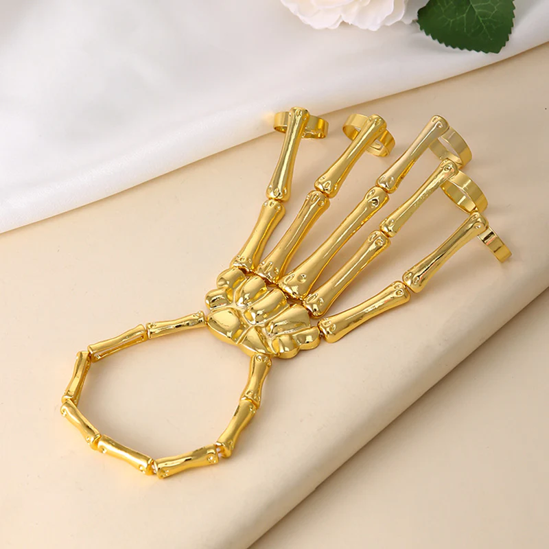SKULL HAND BONE BRACELET
