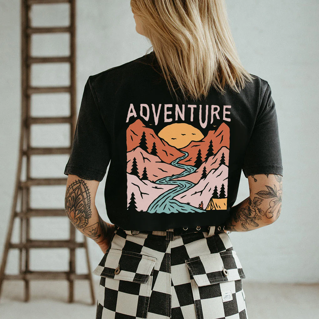 ADVENTURE PRINTED T-SHIRT
