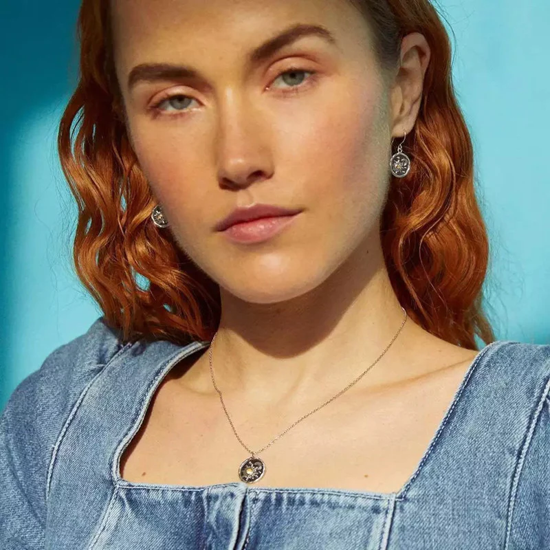 SUN & MOON CARVED MISTERY NECKLACE